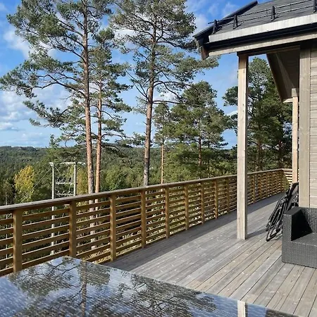 Modern With A Beautiful View - Near Risor Holiday home