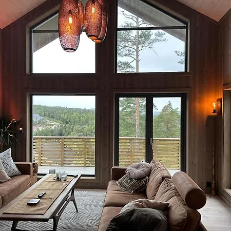 Feriehus Modern With A Beautiful View - Near Risor Sondeled
